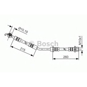 Bremsschlauch 1 987 481 409 von BOSCH günstig für 63,24 € online kaufen
