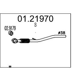 Køb Udstødningsrør af MTS 01.21970 til den lave pris 514,49 DKK
