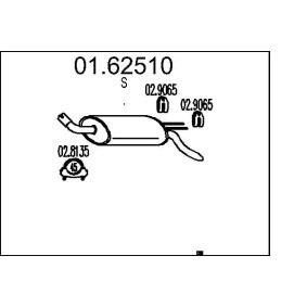 Acquista Marmitta da MTS 01.62510 a buon mercato per soli 54,26 €