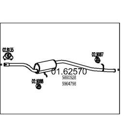Acquista Marmitta da MTS online per Uno Hatchback (146_) a prezzi moderati