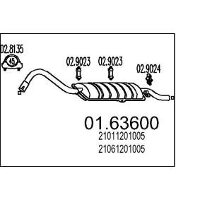 Acquista Marmitta da MTS 01.63600 a buon mercato per soli 50,38 €