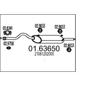 Acquista Marmitta da MTS 01.63650 a buon mercato per soli 960,32 €