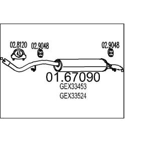 Acquista Marmitta da MTS 01.67090 a buon mercato per soli 67,25 €