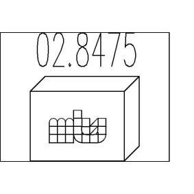 Comprar Juego de montaje, silenciador de MTS 02.8475 a bajo precio de 14,03 €