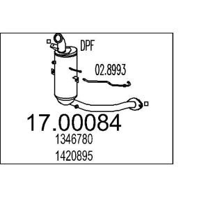 Köp Partikelfilter (DPF) av MTS 17.00084 till det låga priset 8379,79 kr