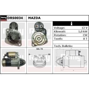Anlasser DRS0034 von DELCO REMY günstig für 428,77 € online kaufen