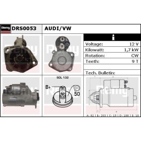 Anlasser für AUDI von DELCO REMY