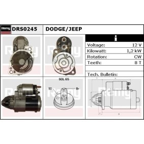 Köp Startmotor av DELCO REMY DRS0245 till det låga priset 2374,05 kr