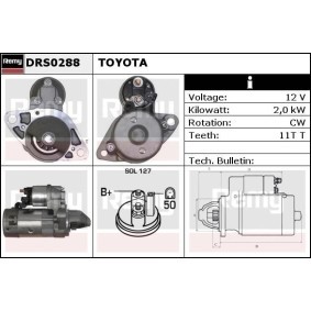 Anlasser für LEXUS von DELCO REMY