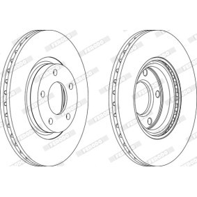 Bremsscheibe DDF080-1 von FERODO günstig für 36,74 € online kaufen