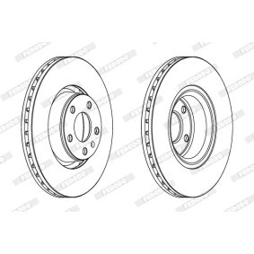 Bremsscheibe DDF1299-1 von FERODO günstig für 50,53 € online kaufen