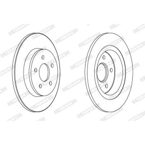 Bremsscheibe DDF1551-1 von FERODO günstig für 65,23 € online kaufen
