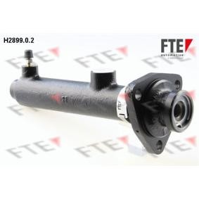 Hauptbremszylinder des Herstellers FTE - Originalware Artikelnummer: H2899.0.2
