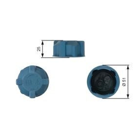 Verschlußdeckel, Kühlmittelbehälter RC220 von GATES günstig für 9,80 € online kaufen