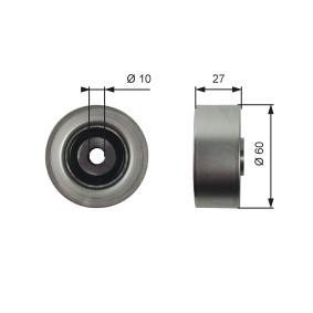 Umlenk- / Führungsrolle, Keilrippenriemen T36392 von GATES günstig für 26,86 € online kaufen