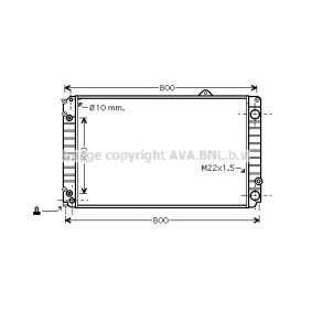 Kühler von PRASCO für A8 (4D2, 4D8) günstig online kaufen