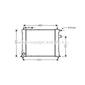 Acquista Radiatore motore da PRASCO AU2110 a buon mercato per soli 67,71 €