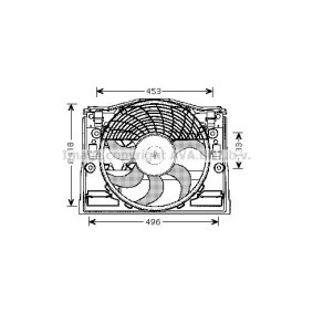 Kühlerlüfter BW7513 von PRASCO günstig für 189,43 € online kaufen