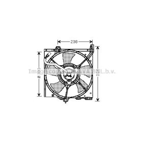Kühlerlüfter DN7503 von PRASCO günstig für 94,40 € online kaufen