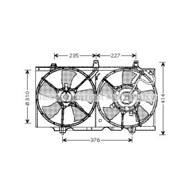 Kühlerlüfter DN7507 von PRASCO günstig für 164,98 € online kaufen