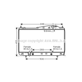 Acquista Radiatore motore da PRASCO DW2055 a buon mercato per soli 136,61 €