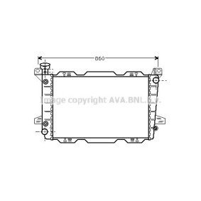 Achetez des Radiateur du moteur PRASCO FD2254 à prix pour 275,18 €