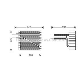 Acquista Evaporatore climatizzatore da PRASCO FDV269 a buon mercato per soli 115,02 €