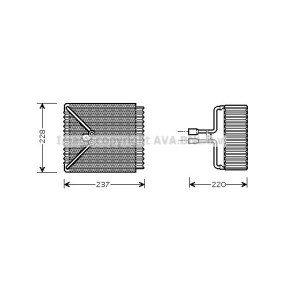 Acquista Evaporatore climatizzatore da PRASCO FDV371 a buon mercato per soli 305,87 €