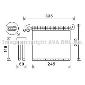 Acquista Evaporatore climatizzatore da PRASCO FDV456 a buon mercato per soli 557,68 €