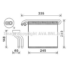 Acquista Evaporatore climatizzatore da PRASCO FDV457 a buon mercato per soli 581,51 €