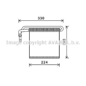 Acquista Evaporatore climatizzatore da PRASCO FDV459 a buon mercato per soli 481,52 €