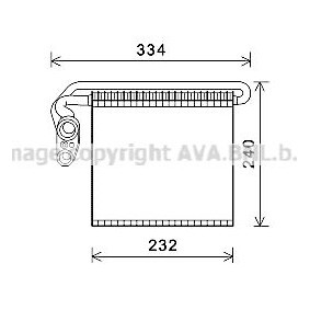Acquista Evaporatore climatizzatore da PRASCO FDV460 a buon mercato per soli 945,18 €