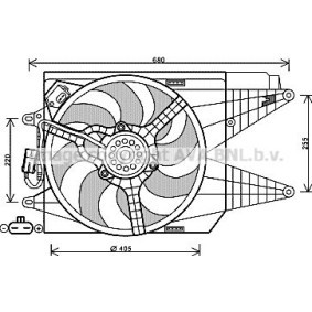 Køb Køleventilator af PRASCO FT7566 til den lave pris 1921,46 DKK