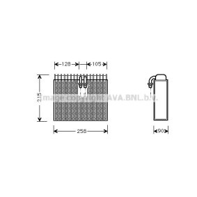 Acquista Evaporatore climatizzatore da PRASCO FTV071 a buon mercato per soli 136,65 €