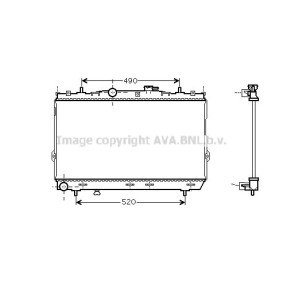 Kühler, Motorkühlung HY2104 von PRASCO günstig für 98,25 € online kaufen