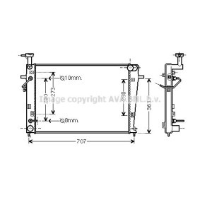 Kühler, Motorkühlung HY2211 von PRASCO günstig für 168,84 € online kaufen
