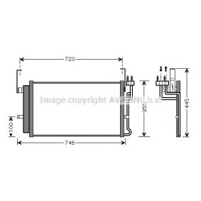 Klimakondensator HY5084 von PRASCO günstig für 140,96 € online kaufen