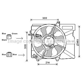 Kühlerlüfter HY7525 von PRASCO günstig für 196,58 € online kaufen