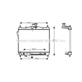 Kühler, Motorkühlung HYA2102 von PRASCO günstig für 137,90 € online kaufen