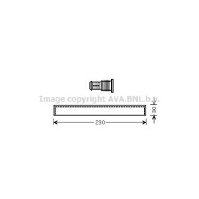 Comprar Filtro deshidratante, aire acondicionado de PRASCO KAD083 a bajo precio de 16,66 €
