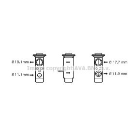 Compre Válvula de expansão, ar condicionado da PRASCO MS1124 a um preço baixo por 26,21 €