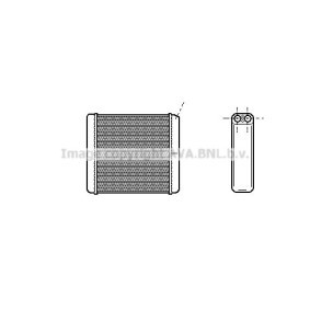 Wärmetauscher, Innenraumheizung OL6206 von PRASCO günstig für 92,45 € online kaufen
