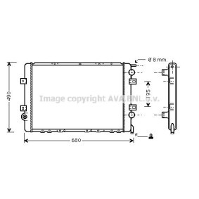 Kühler, Motorkühlung RTA2264 von PRASCO günstig für 213,98 € online kaufen