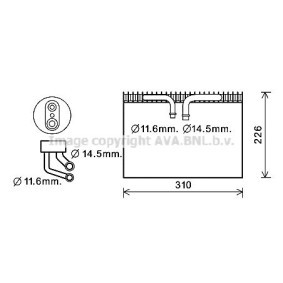 Acquista Evaporatore climatizzatore da PRASCO SBV072 a buon mercato per soli 189,38 €