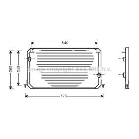 Acquista Radiatore aria condizionata da PRASCO online per Camry Sedan (_V1_) a prezzi moderati
