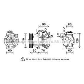 Compre Compressor, ar condicionado da PRASCO TOK656 a um preço baixo por 1189,05 €