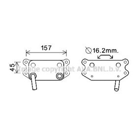 Acquista Radiatore olio motore da PRASCO VO3154 a buon mercato per soli 37,26 €