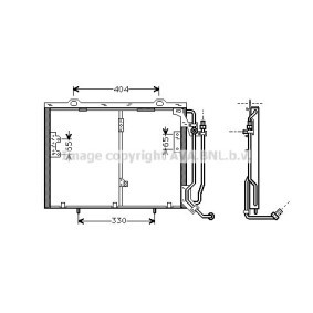 Achetez des Radiateur d'huile de boite de vitesse automatique PRASCO VW3110 à prix pour 199,24 €