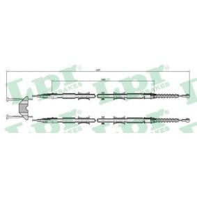 Handbremsseil C0549B von LPR günstig für 20,38 € online kaufen