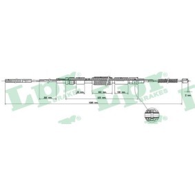 Handbremsseil C0577B von LPR günstig für 7,31 € online kaufen